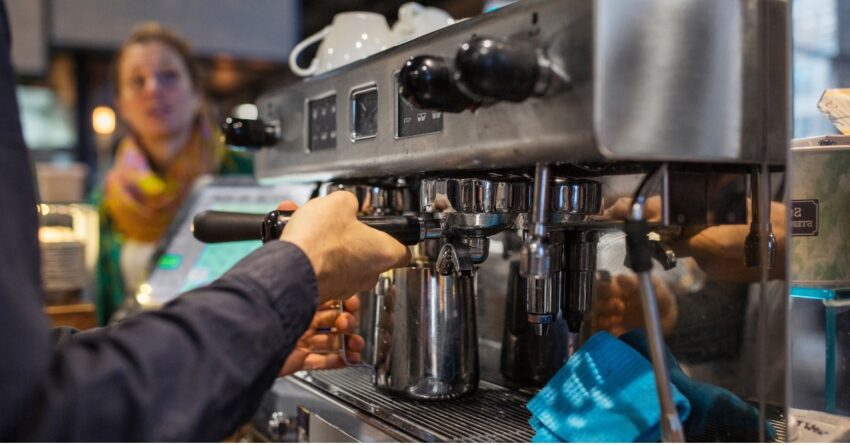 Commercial Automatic Espresso Machine